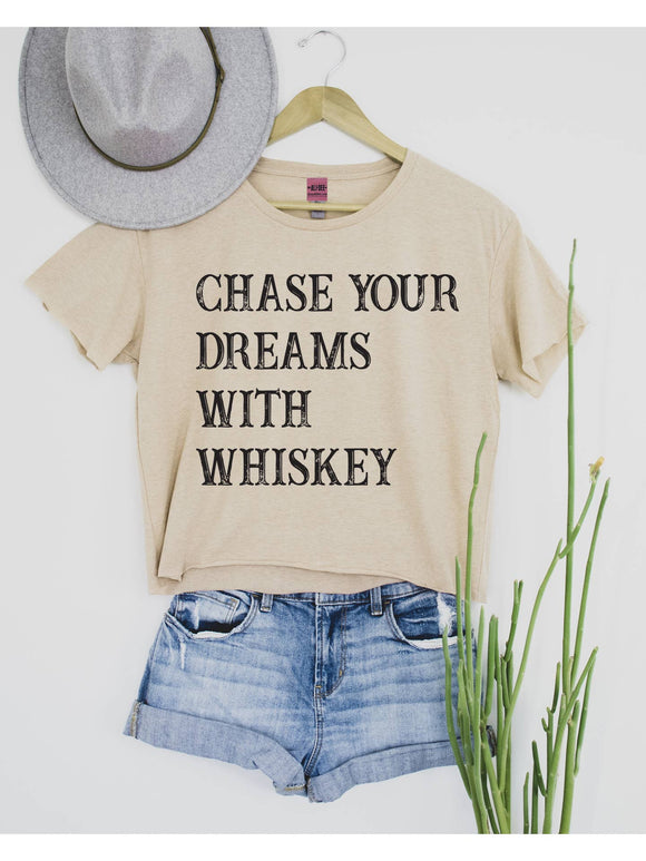 Chase Your Dreams Cropped Tee