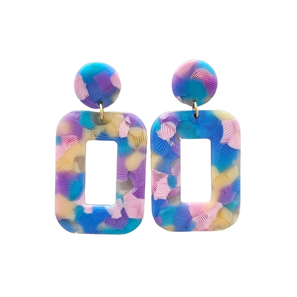 Watercolor Earrings