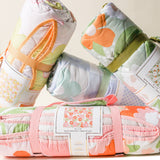 On-the-Go Quilted Blanket-Beyond Blooms Pink Orange