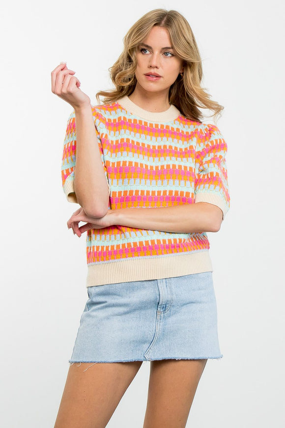 Spring is Here Knit Sweater