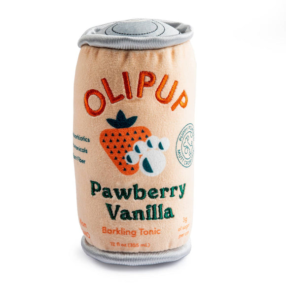 Olipup- Pawberry Vanilla Squeaker Dog Toy
