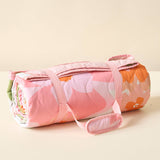 On-the-Go Quilted Blanket-Beyond Blooms Pink Orange