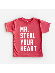 Kids Mr. Steal Your Heart Shirt