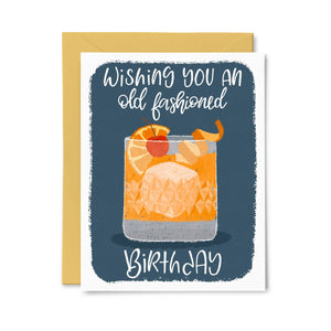 Old Fashioned Birthday - Birthday Card