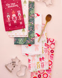 Merry Ornaments Tea Towel