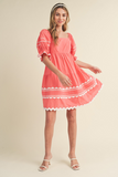 Ric Rac Babydoll Dress