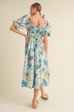 Sweet Thang Floral Midi Dress