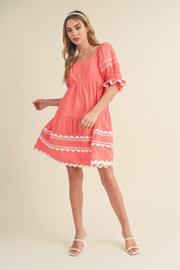Ric Rac Babydoll Dress