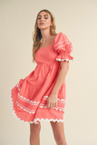 Ric Rac Babydoll Dress