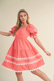 Ric Rac Babydoll Dress