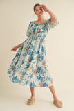Sweet Thang Floral Midi Dress