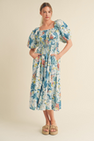 Sweet Thang Floral Midi Dress