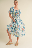 Sweet Thang Floral Midi Dress