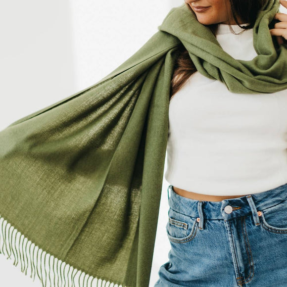 Cozy Cashmere Blend Scarf