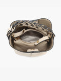 Nora Braided Handle Bucket Bag w/ Inner Pouch